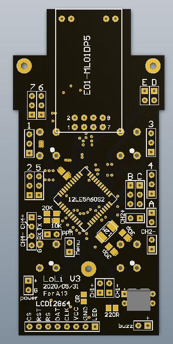 萝丽2代+萝丽3代 遥控器发射机PCB文件+固件分享！